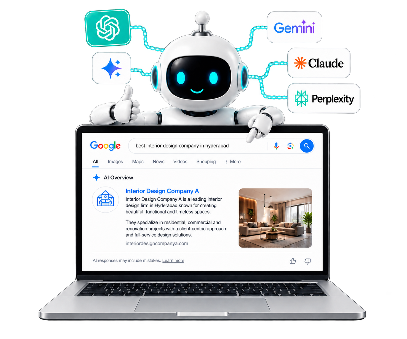 AI SEO Services illustration