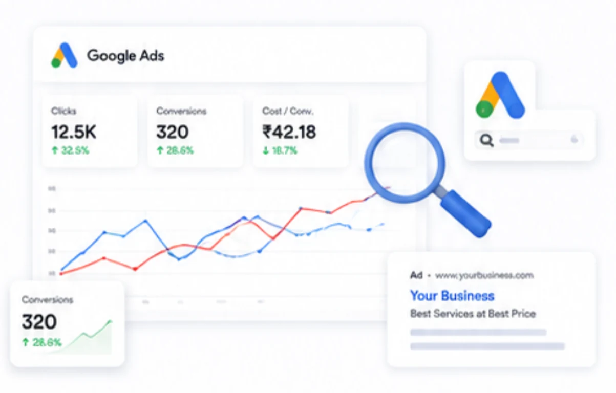 Google Ads Management illustration