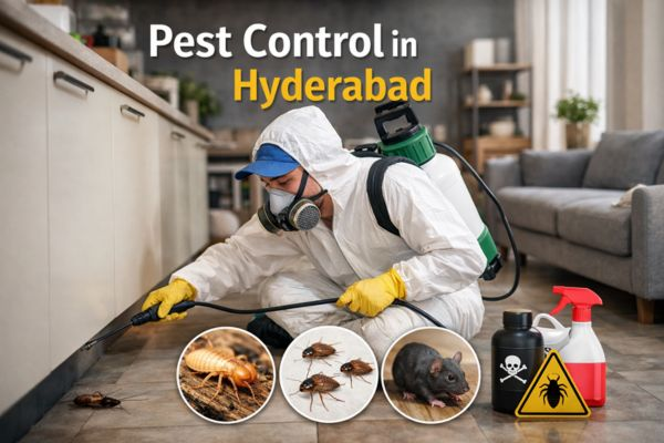Pest control service website showcase by Dotsoft Solutions
