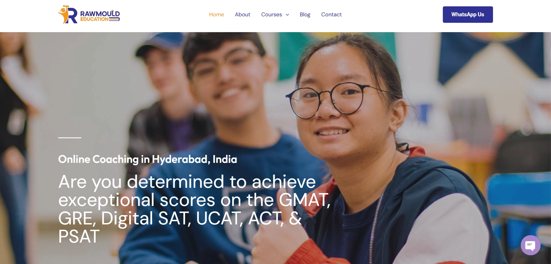 Rawmould Education website preview