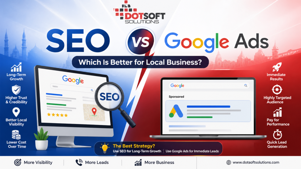 SEO vs Google Ads: Which Is Better for Local Business?